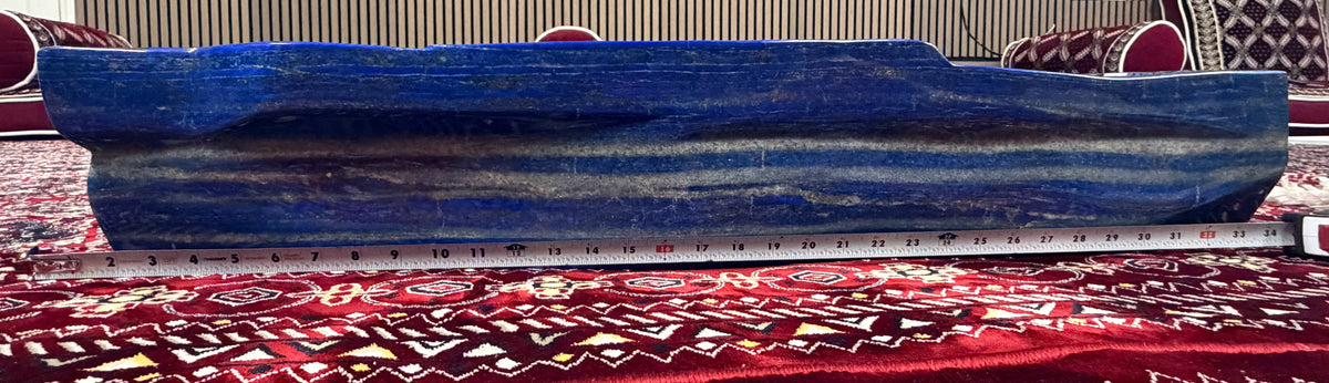 Large Polished Afghan Lapis Lazuli Freeform Slab – 87.6 kg or 193.1 LB