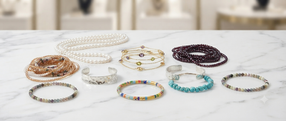 4mm Natural Gemstone Bracelets | 100% Genuine Stone Collection