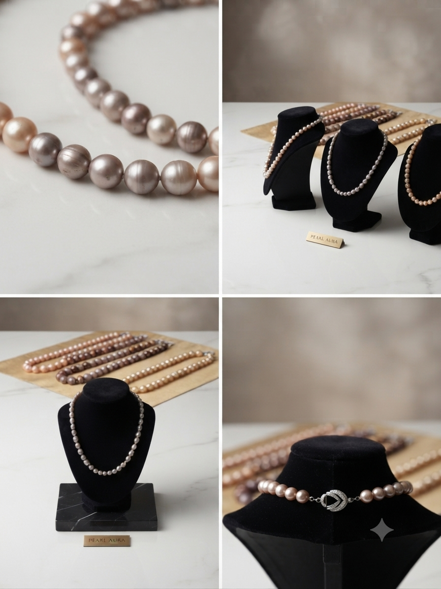 Natural Freshwater Pearl Necklaces