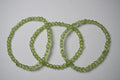 100% Natural Peridot Faceted Gemstone Bracelet