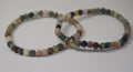 100% Natural Alashan Agate Stone Faceted Stretch Bracelet | Genuine Alashan Rocks Gemstone Beaded Bracelet | Handmade Jewelry