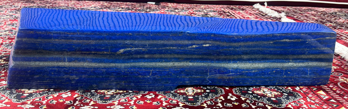 Large Polished Afghan Lapis Lazuli Freeform Slab – 87.6 kg or 193.1 LB