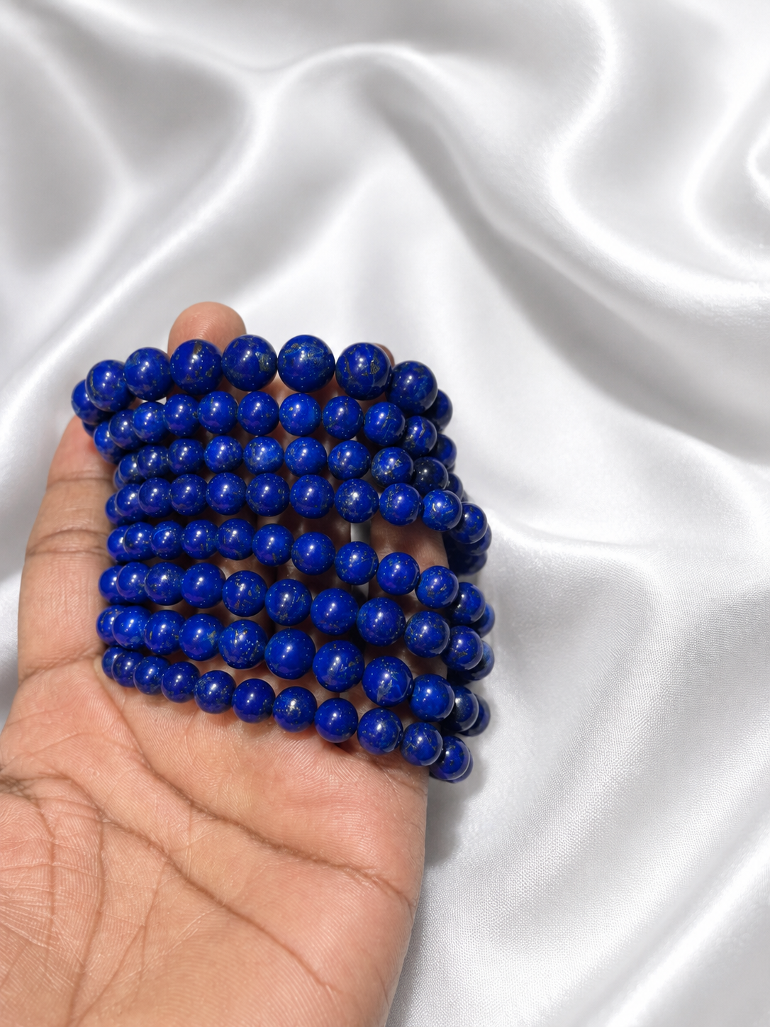 100% Natural Genuine Lapis Lazuli Bracelet