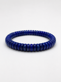 100% Natural Lapis Lazuli Bracelet | Genuine Blue Gemstone Stretch Bracelet